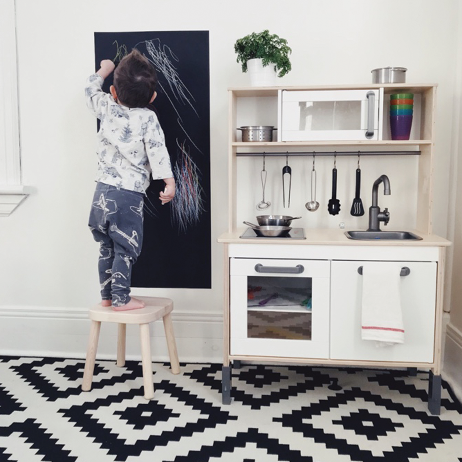 Reusable Chalk Wall Decal