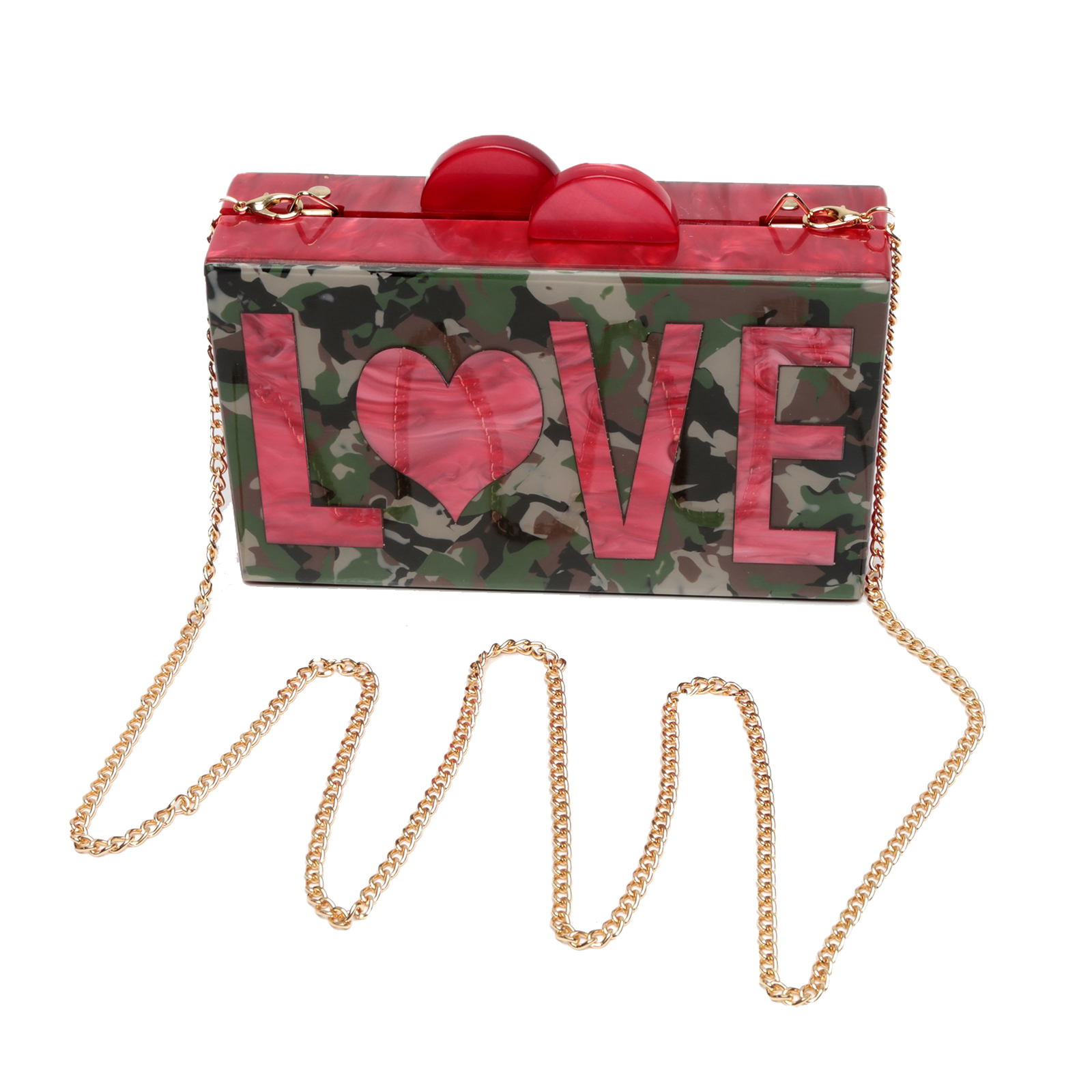 Lucite Clutch
