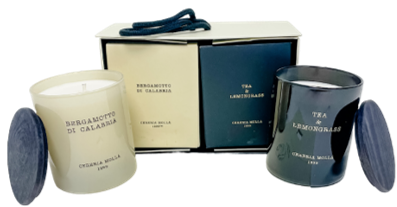 Bergamotto Di Calabria & Tea Lemongrass Candle Set