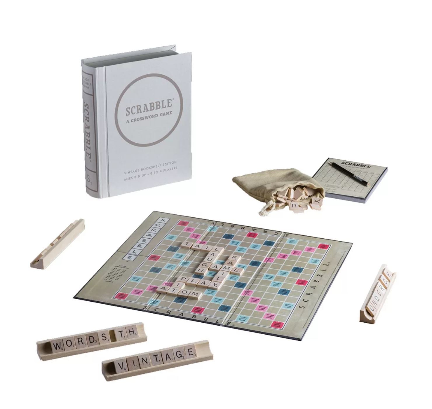 Scrabble Vintage Bookshelf Edition
