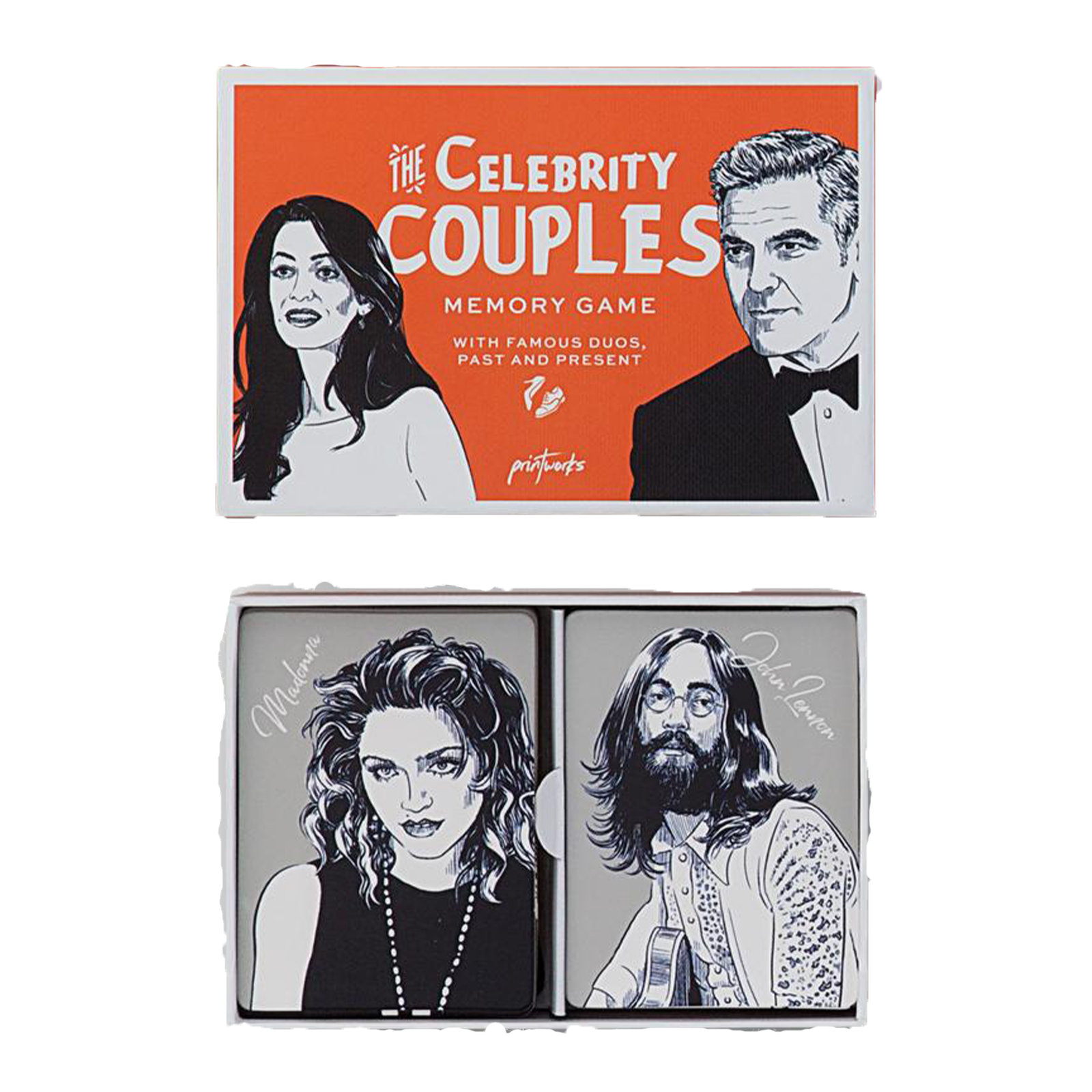 Celebrity Couples Memory Game