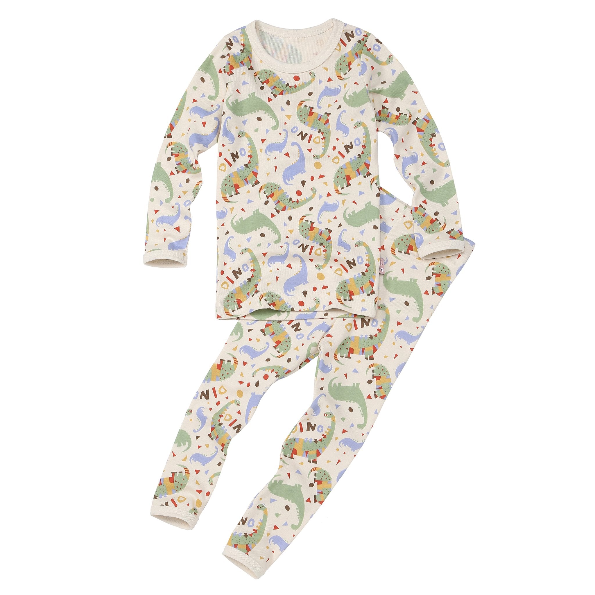 Kids Pajama and Matching Doll Set - Dinosaur
