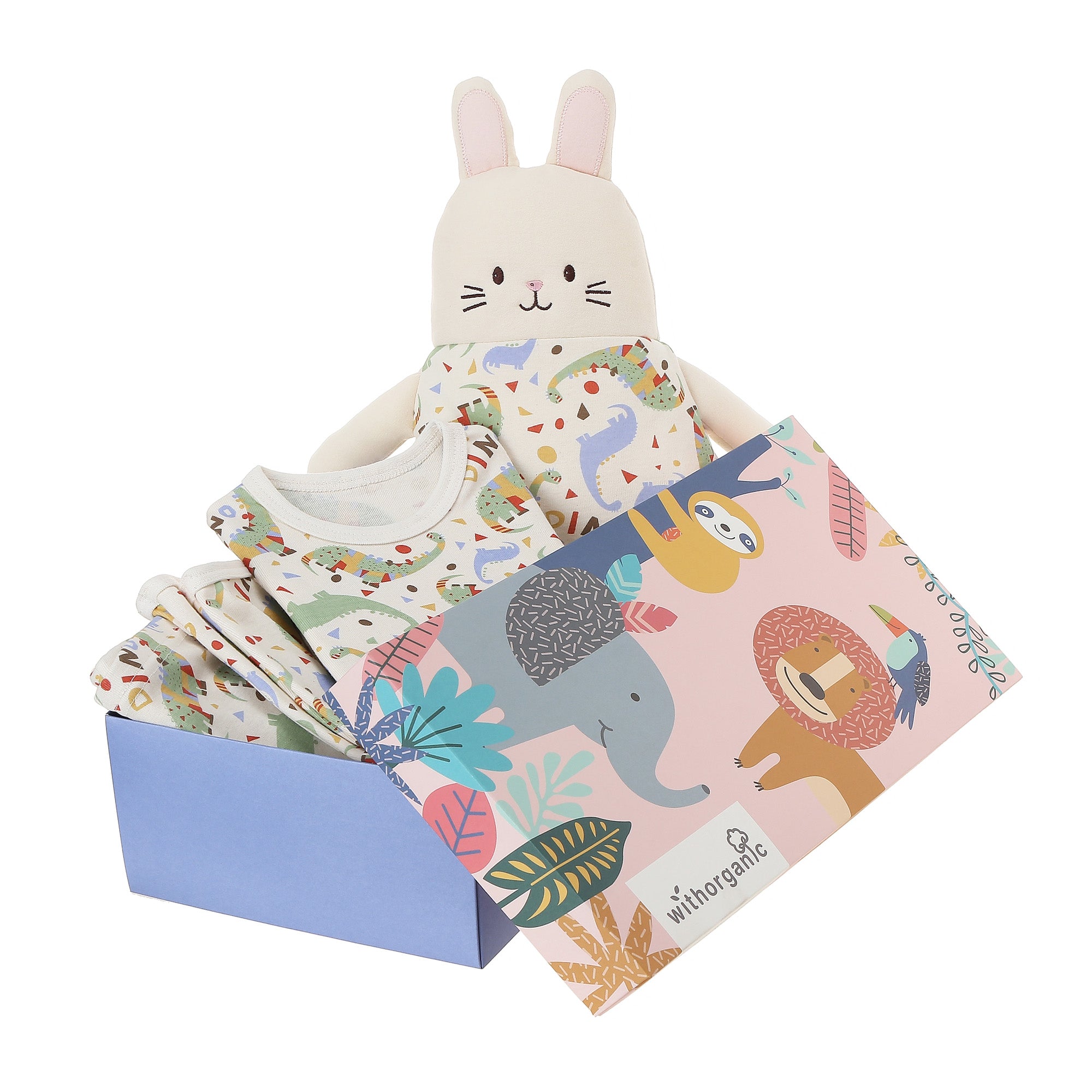 Kids Pajama and Matching Doll Set - Dinosaur