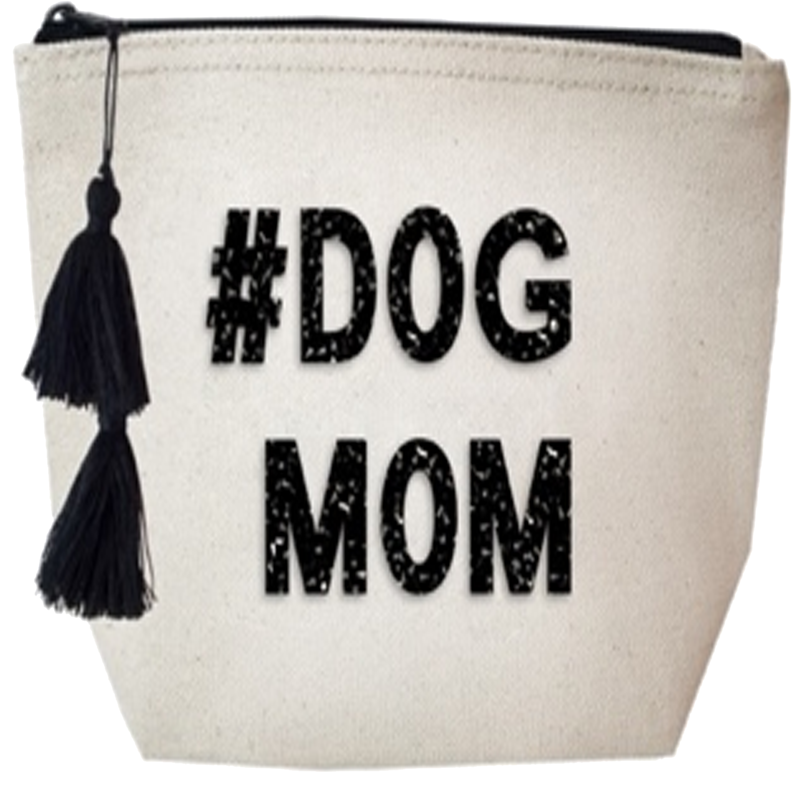 #Dog Mom Crystal Cosmetic Case