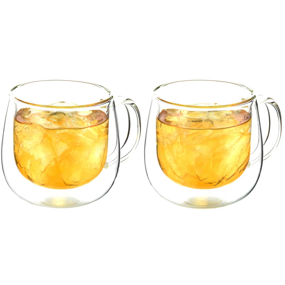 Fresno Double Wall Glass Cups