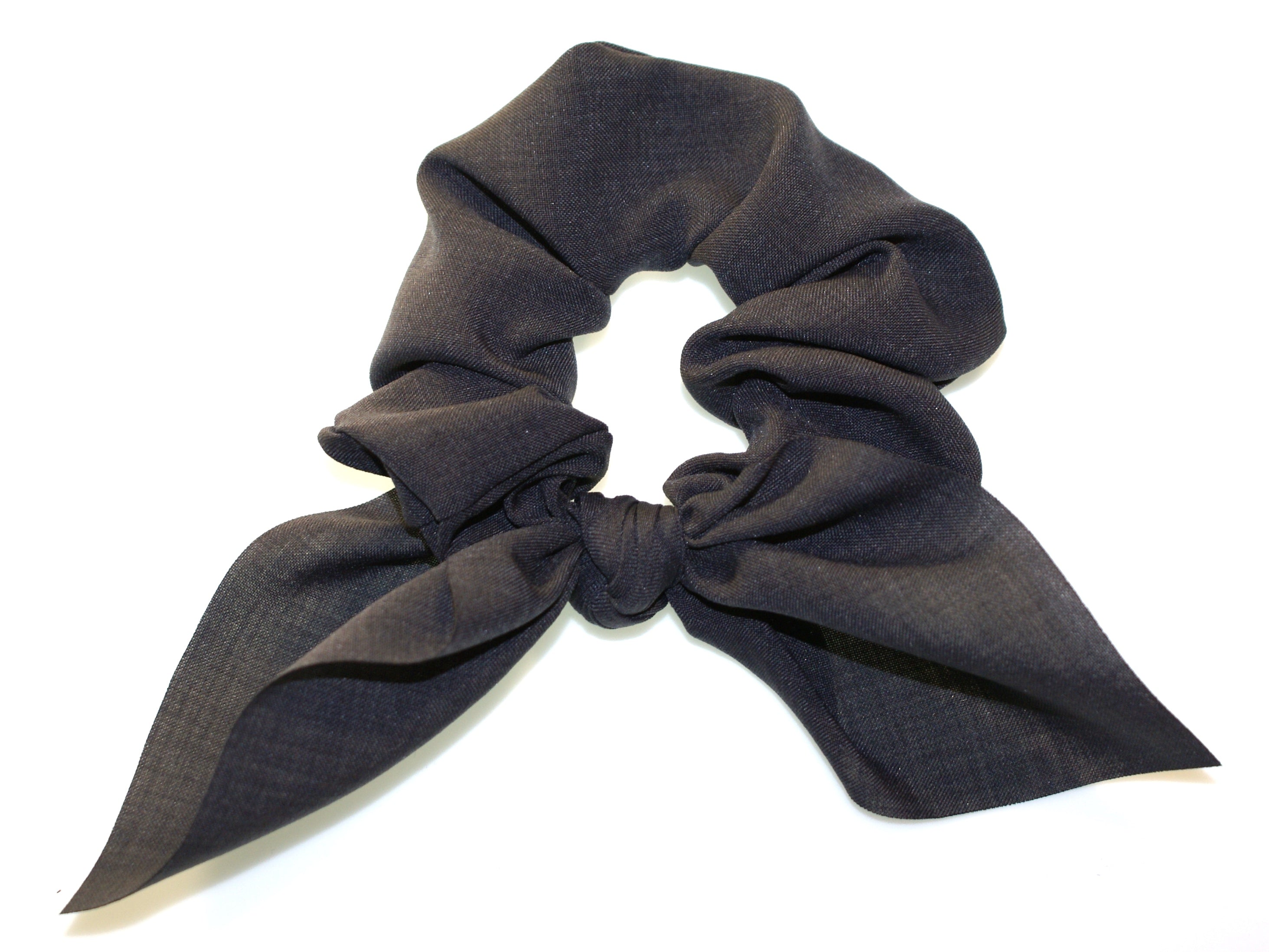 Linen Knot Tie Scrunchie