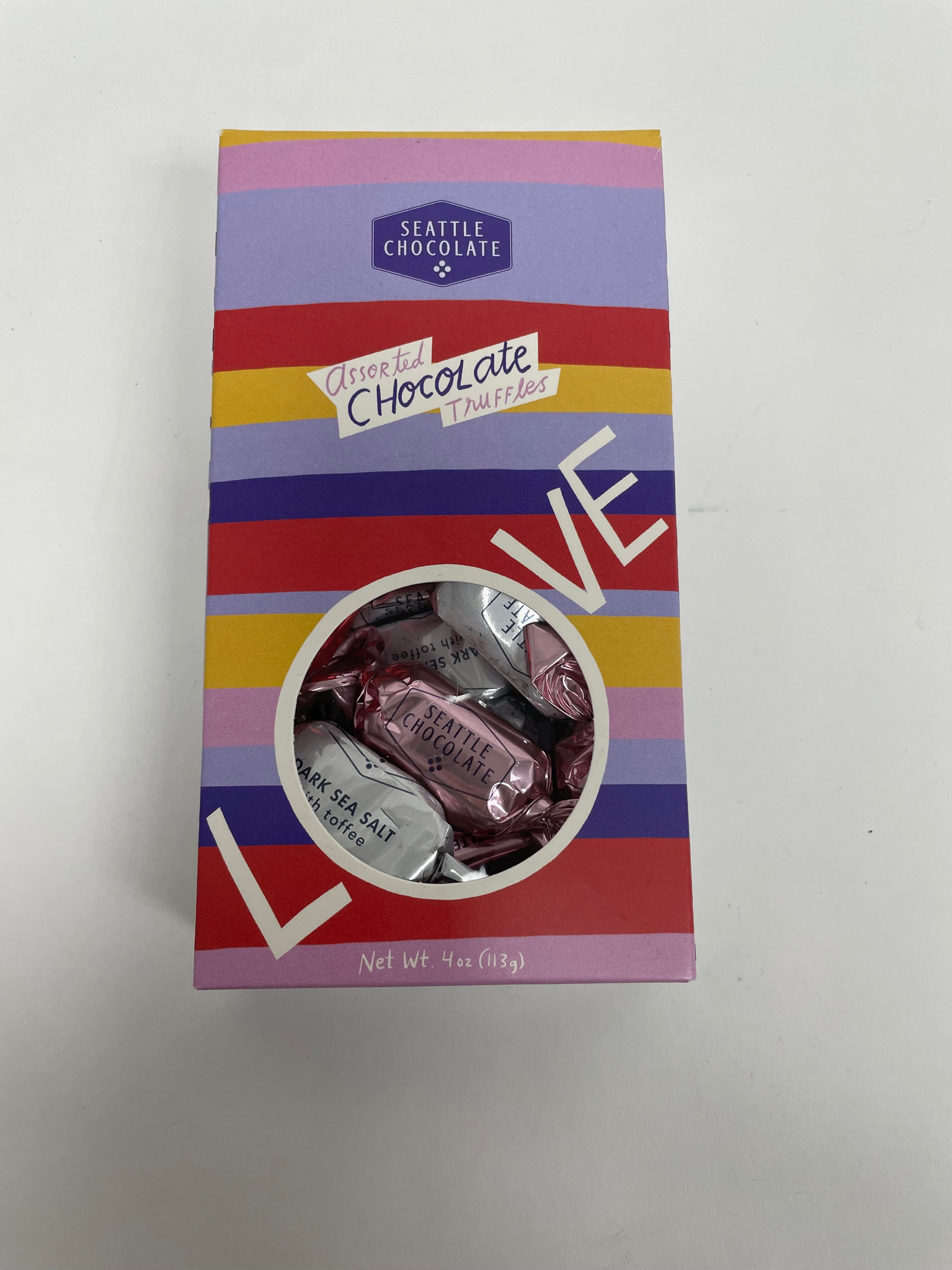 Love Window Truffle Box - 4 oz.