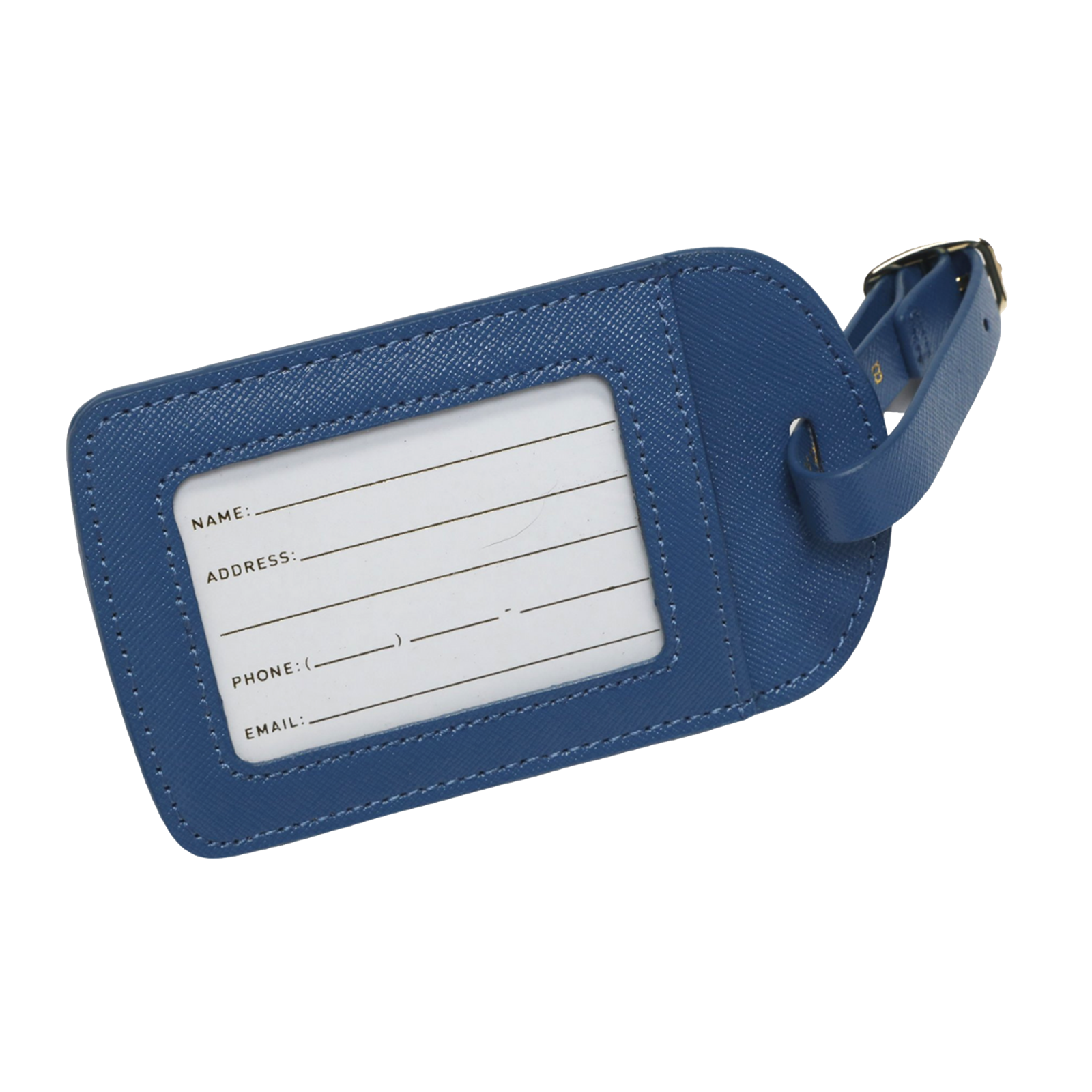 Amelia Leather Luggage Tag