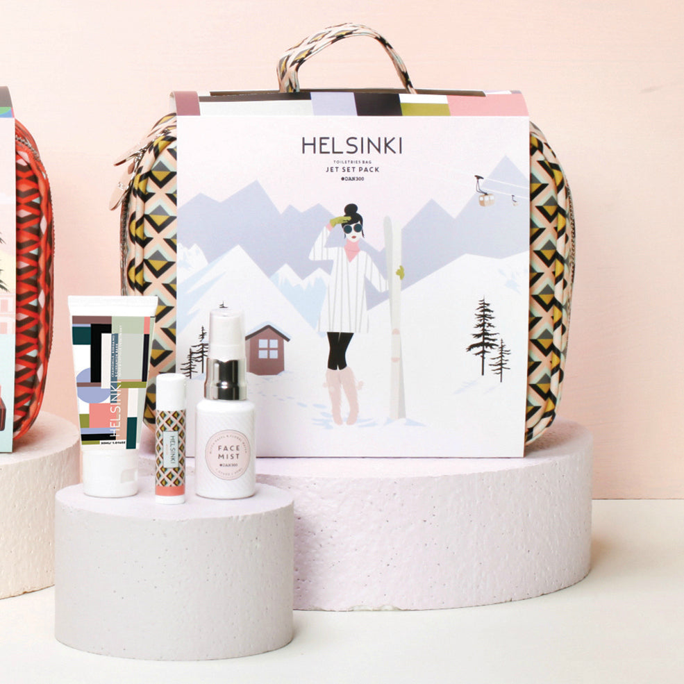 Toiletry Bag 4-Piece Gift Set - Helsinki