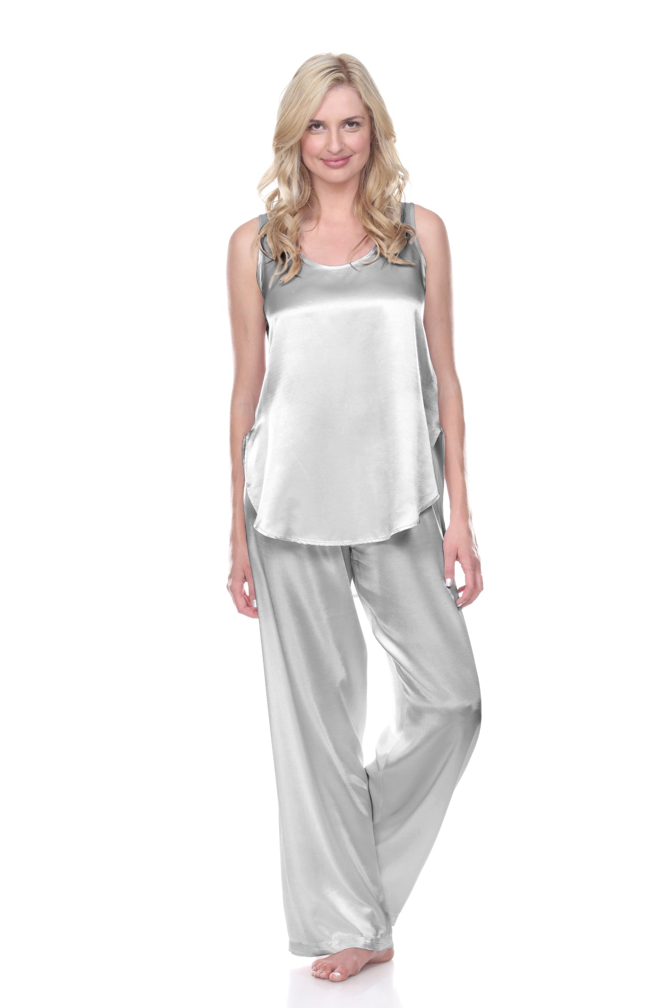 Jackie Satin High/Low Cami
