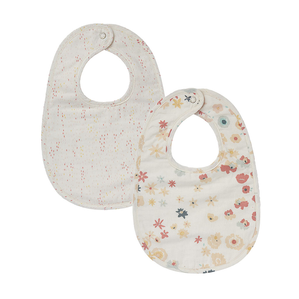 Meadow & Showers Bib Set of 2