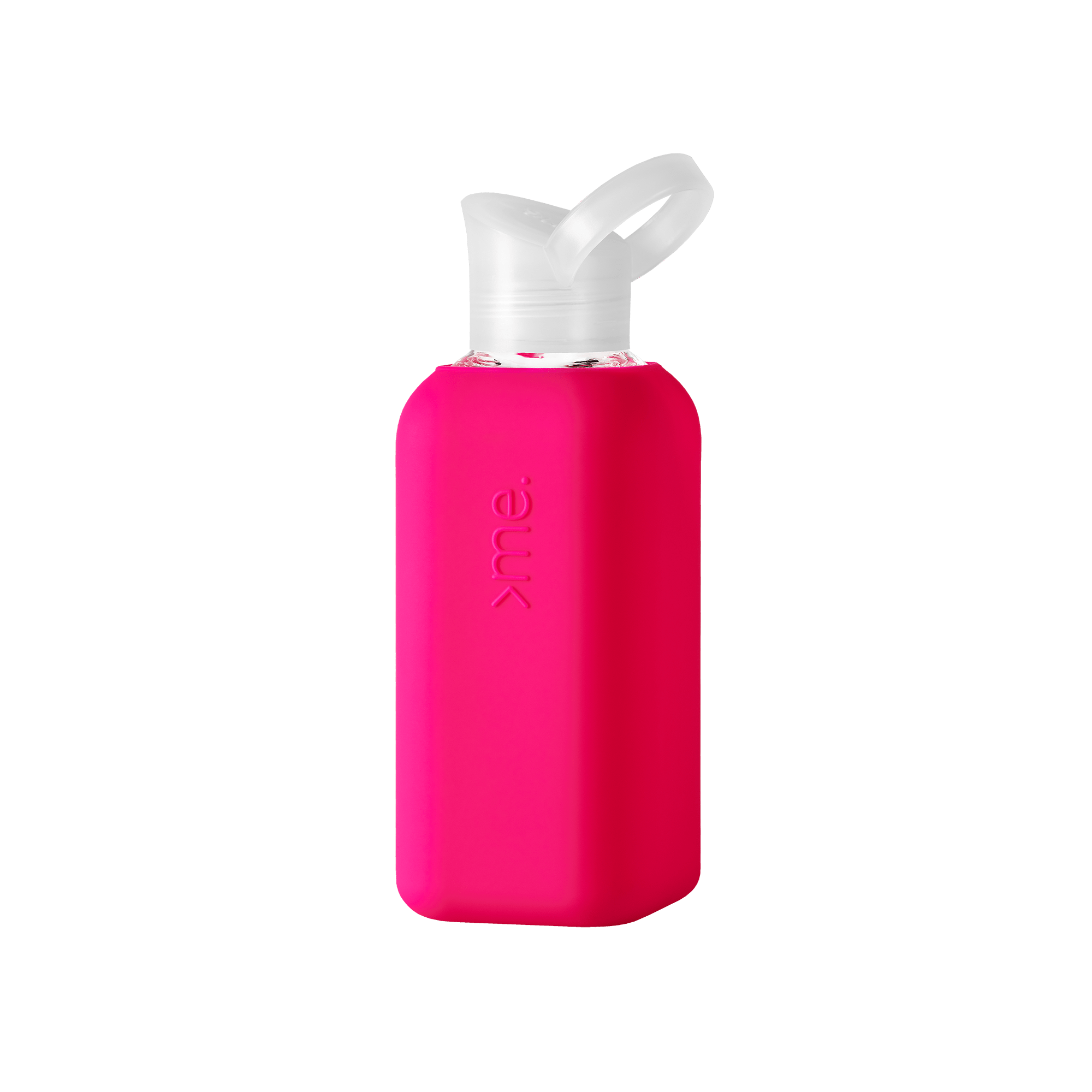 Squireme Glass Bottle with Silicone Sleeve.