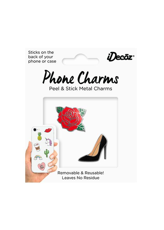 Rose Phone Charms Pack