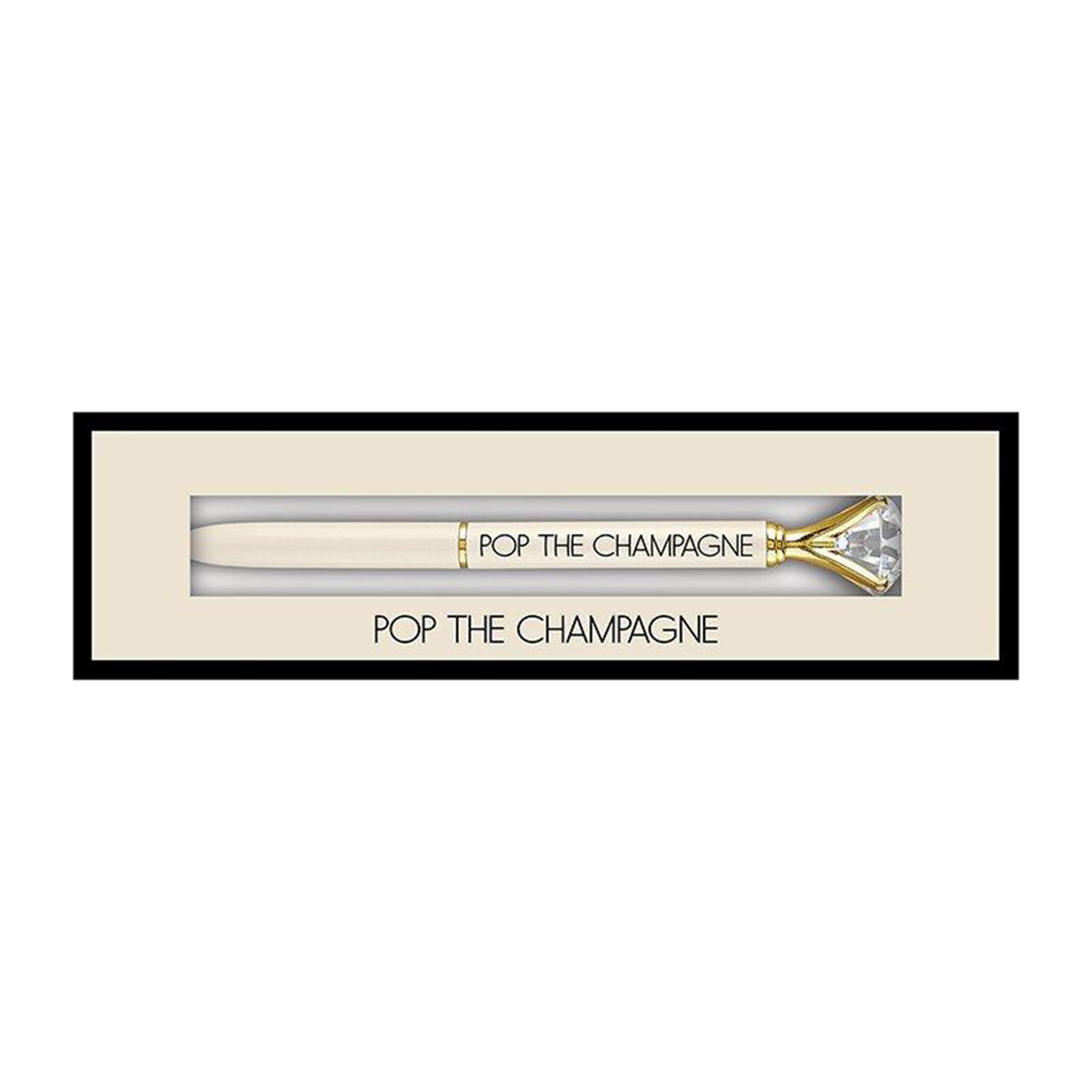 "Pop the Champagne" Boxed Gem Pen