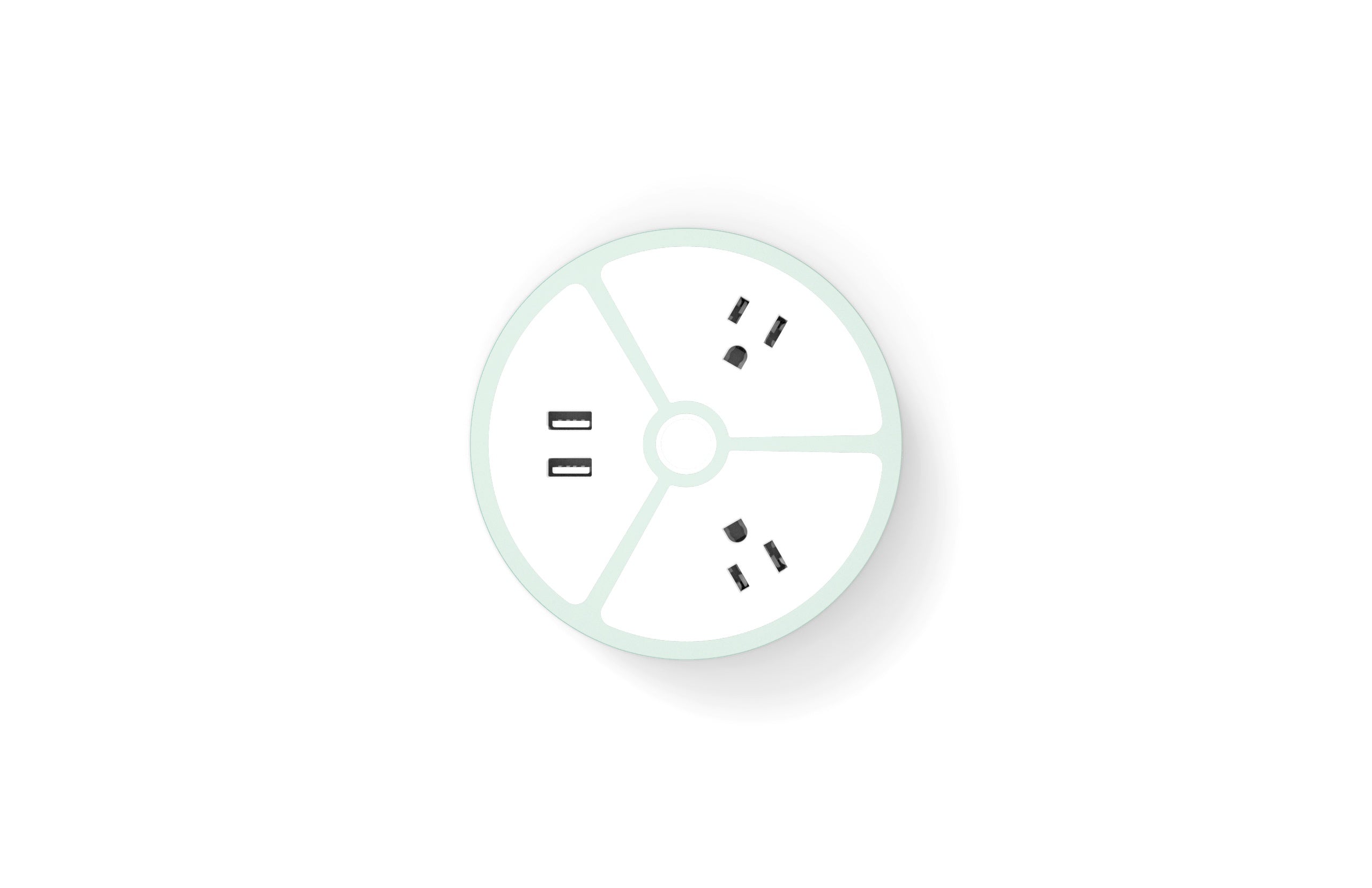 Power House Outlet + usb Port Charging Station