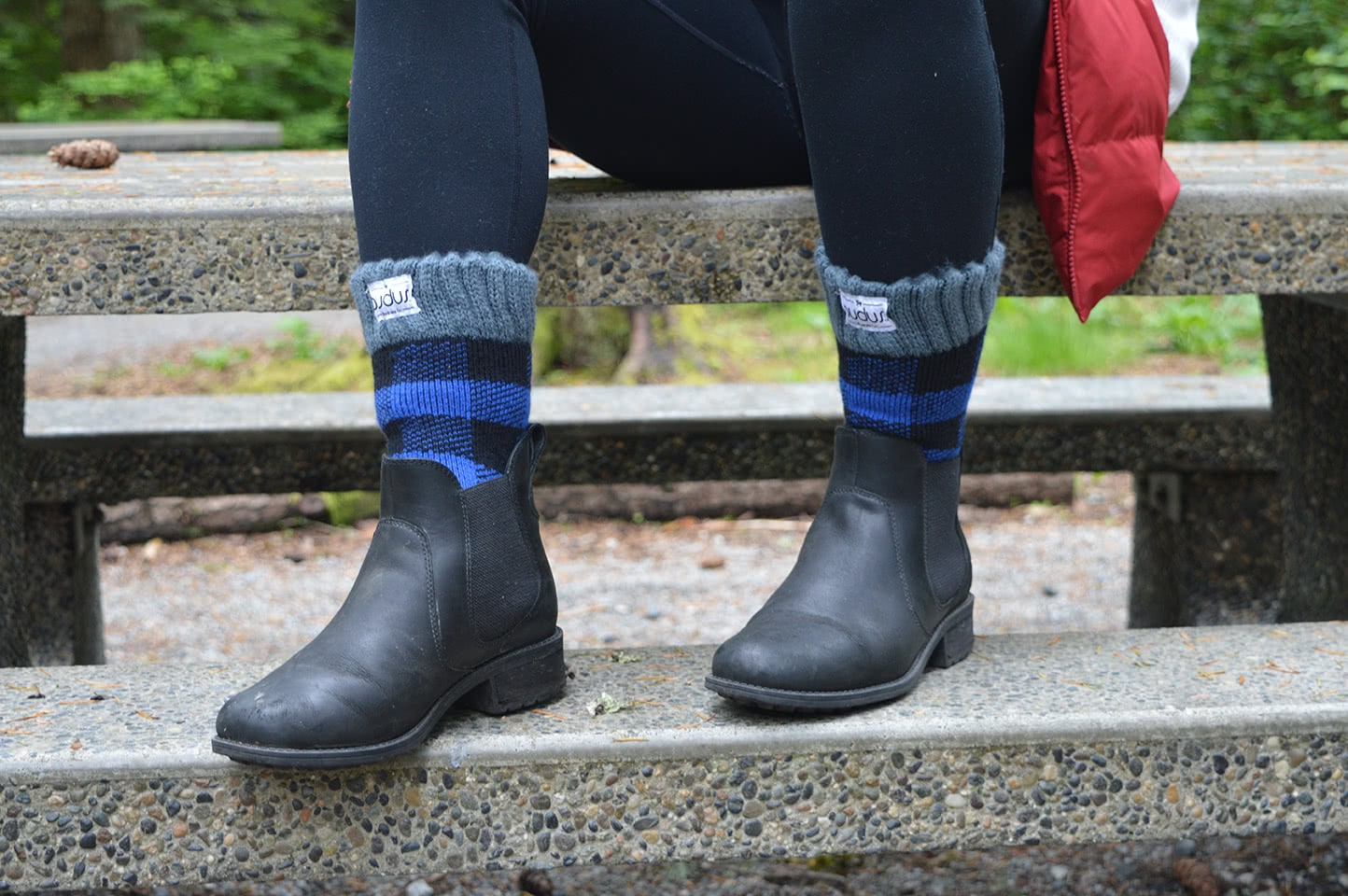 Brushed Lumberjack Crew Length Sock