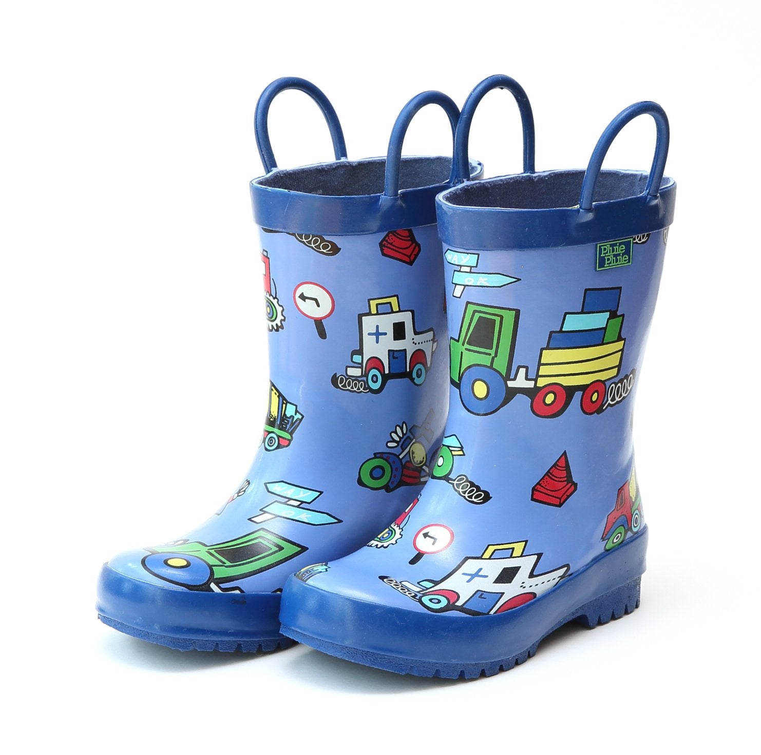 Truck Print Rain Boot