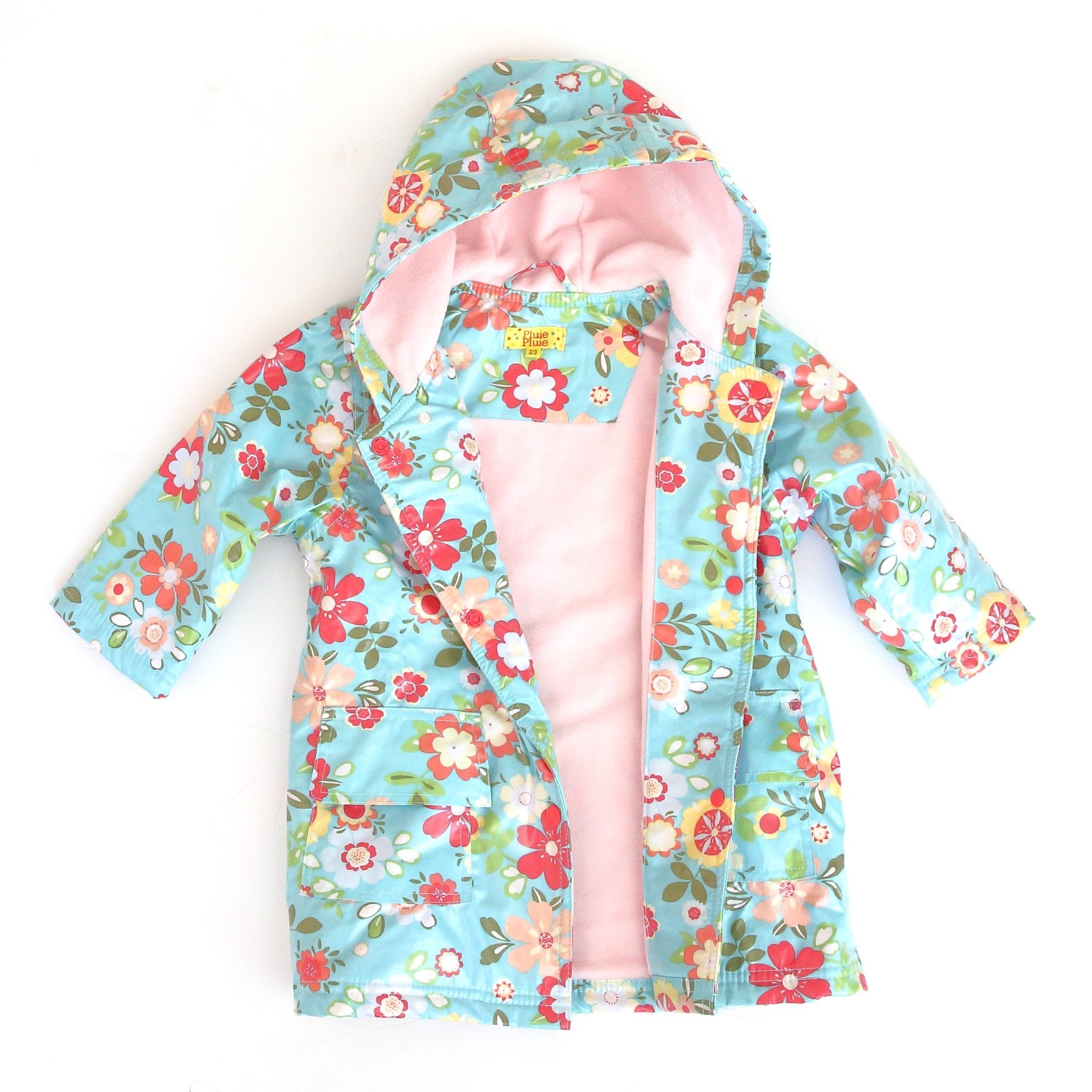 Floral Print Rain Coat