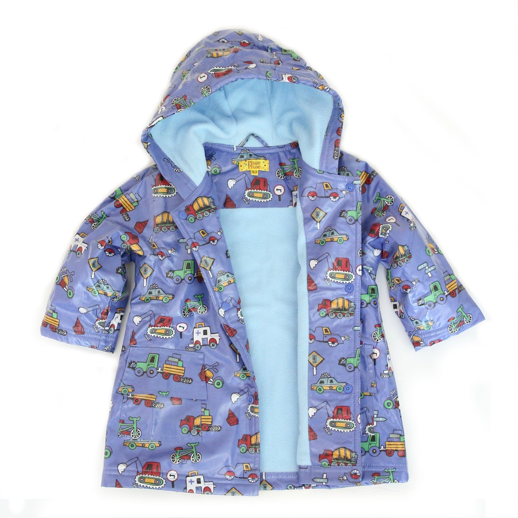 Truck Print Rain Coat