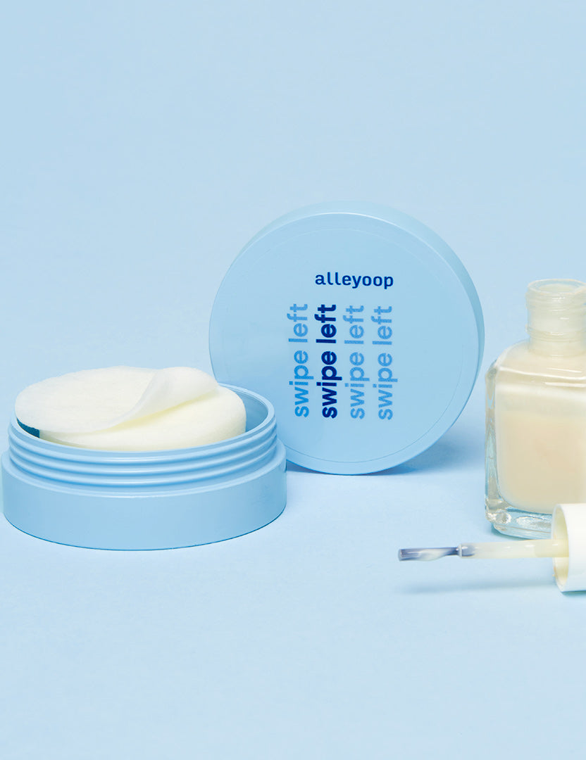 Swipe Left Acetone-Free Nail Polish Wipes