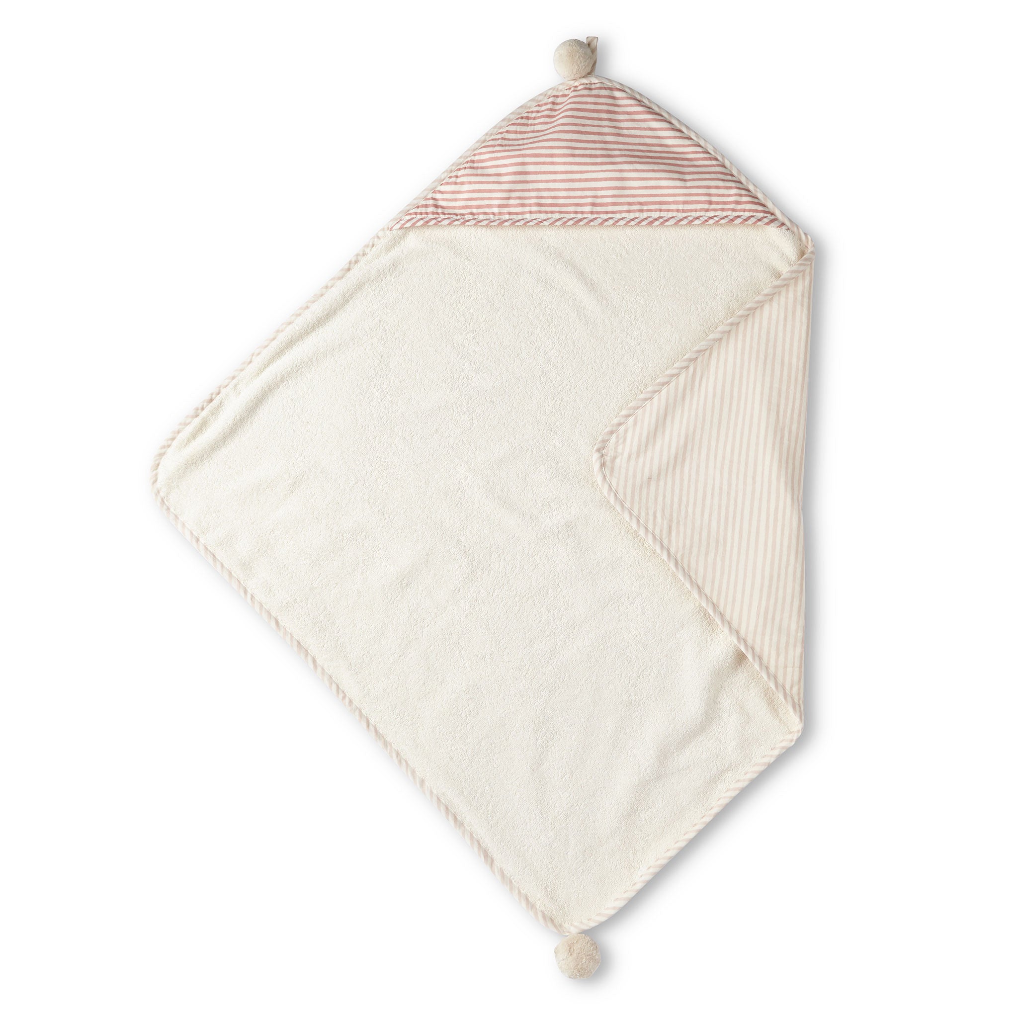 Stripes Away Hooded Towel