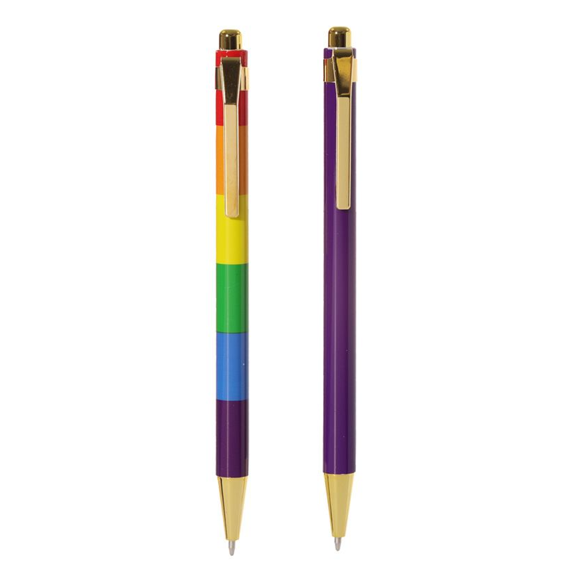 Somewhere Rainbow Pen Twin Set