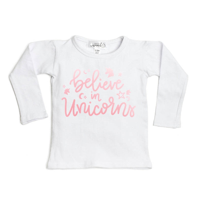 Believe in Unicorns Long Sleeve Shirt