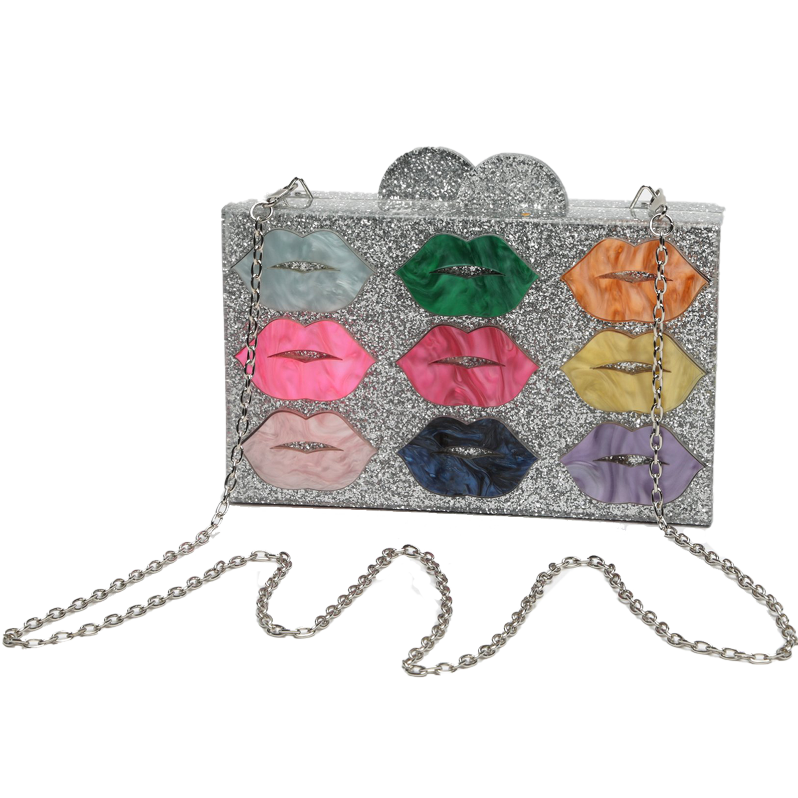 Lucite Clutch