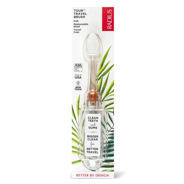 Tour Travel Adult Soft Toothbrush