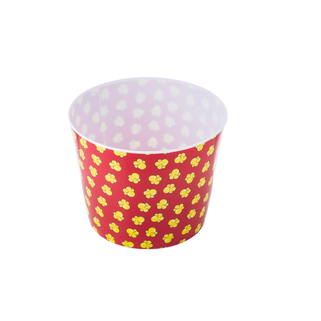 Popcorn Print Snack Bucket