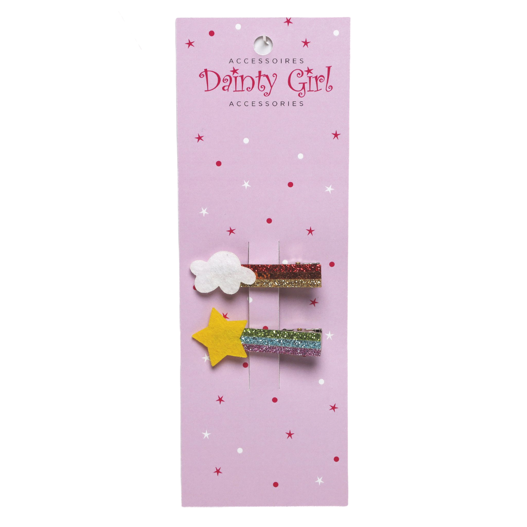 Glitter Hair Clips