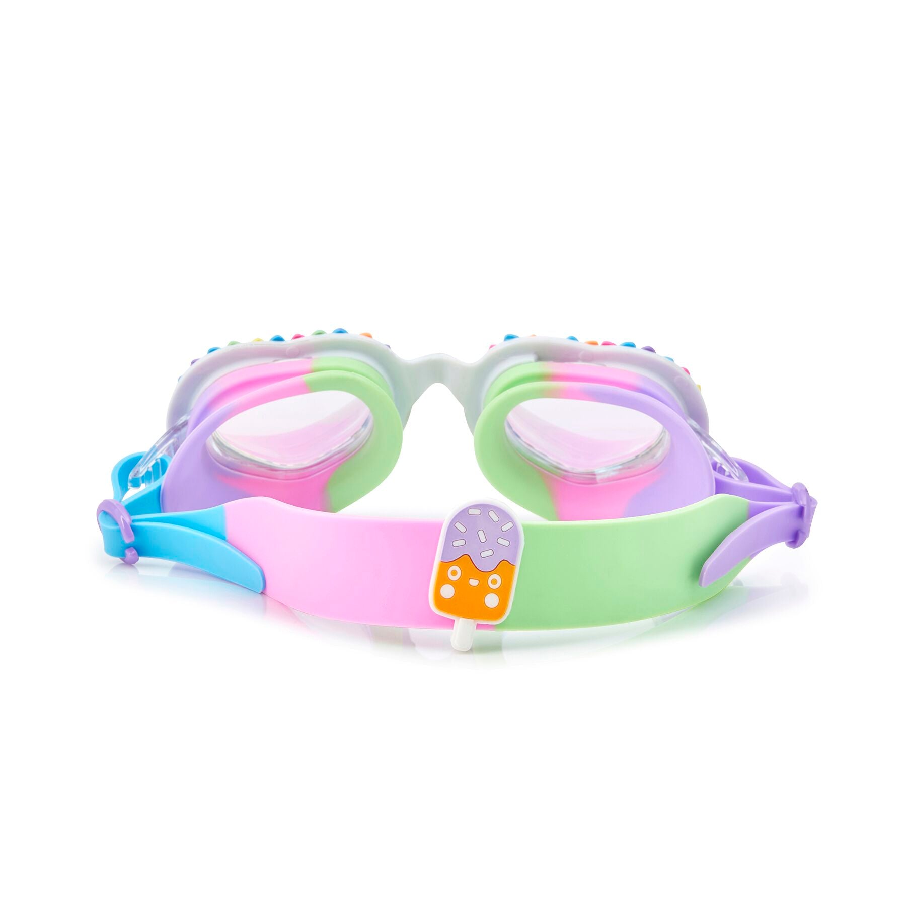 Rainbow Hearts Swim Googles