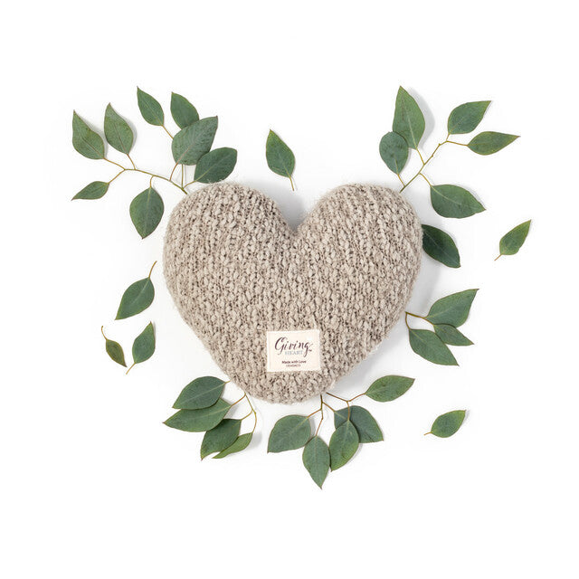 Giving Heart Weighted Pillow
