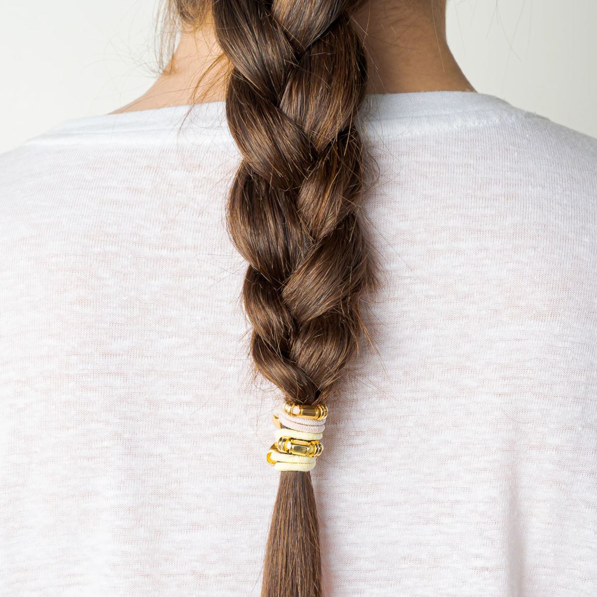 Gold Barre Elastic Hair Band