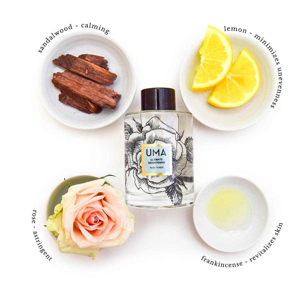 UMA Ultimate Brightening Rose Toner