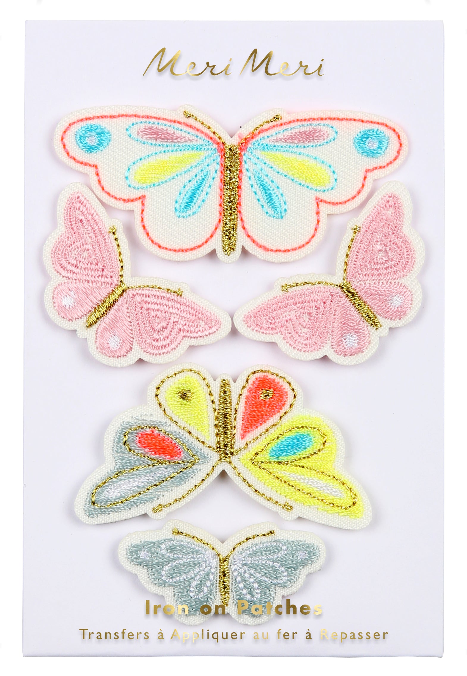 Iron On Rainbow Letters and Patches