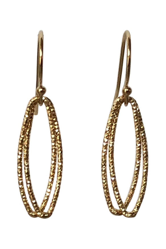 Marquise Link Earrings