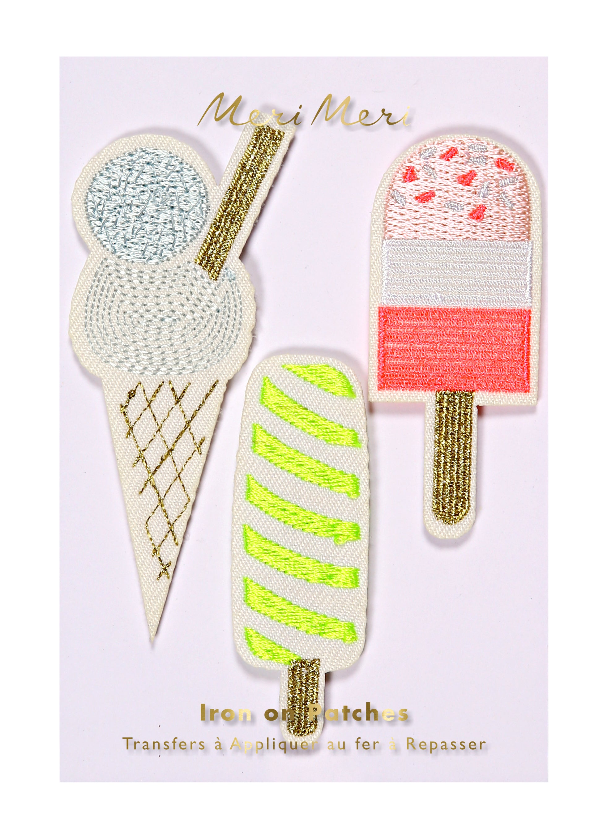 Iron On Rainbow Letters and Patches
