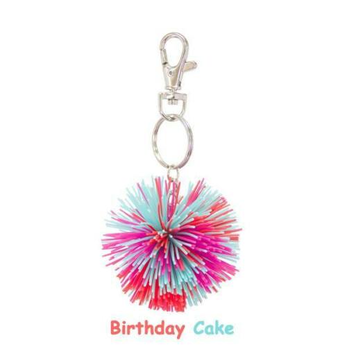 Large Yummy Gummy Pom Pom Keychain