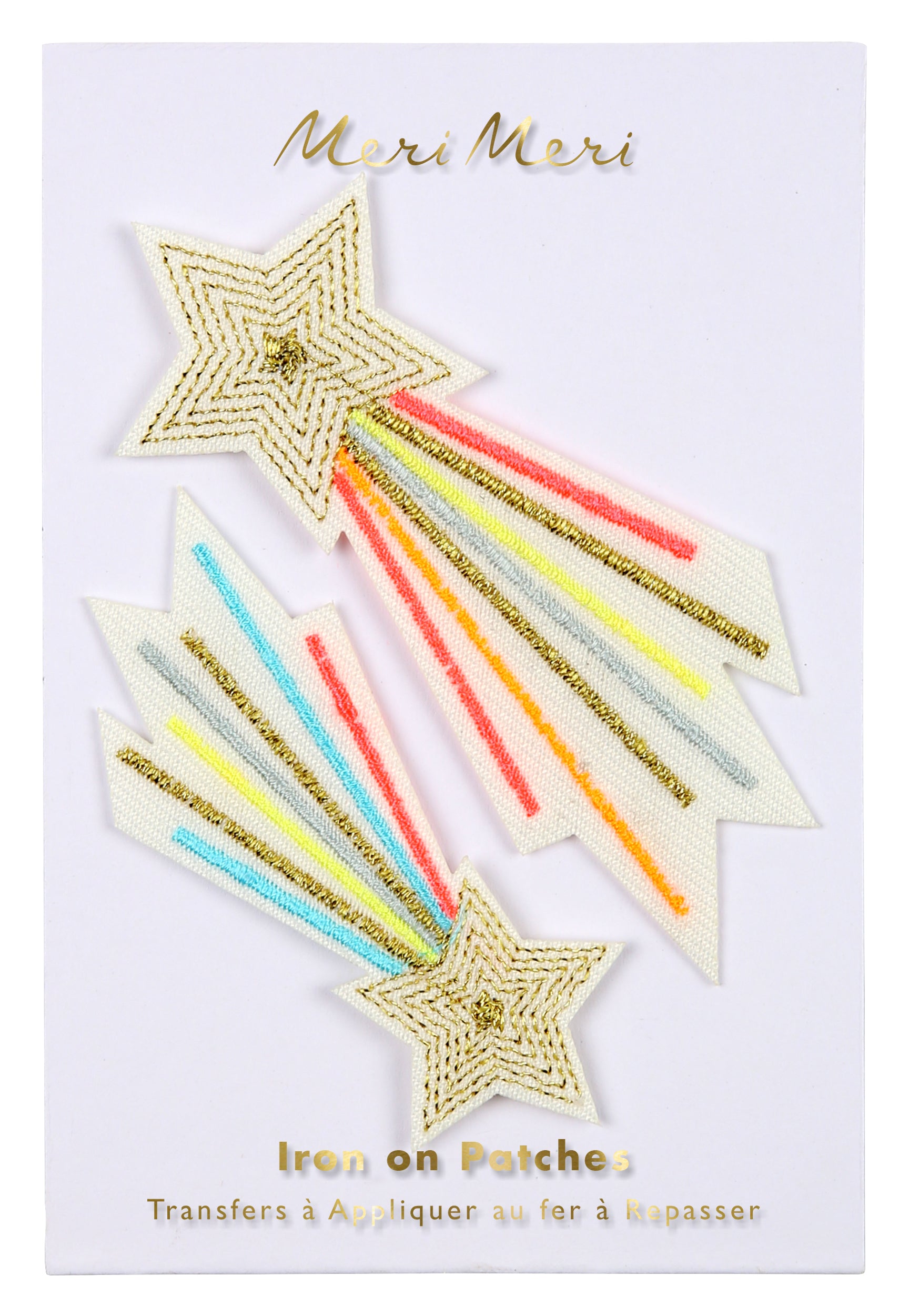 Iron On Rainbow Letters and Patches