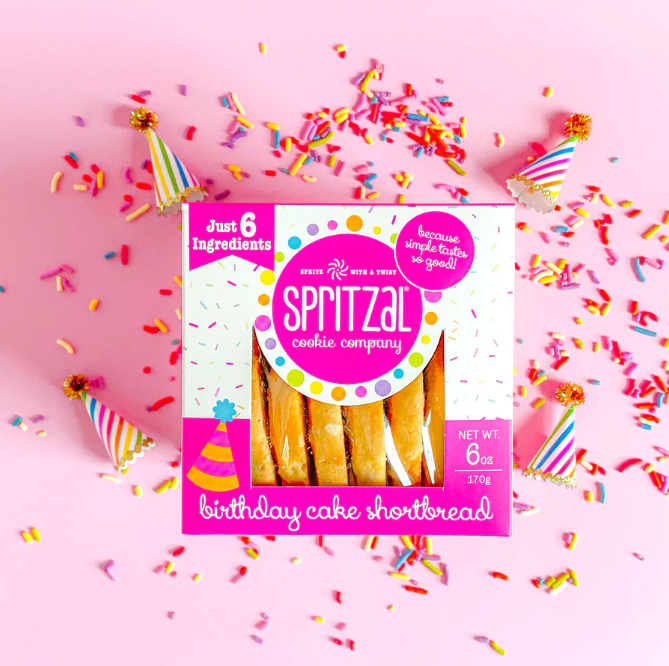 Birthday Cake Shortbread
