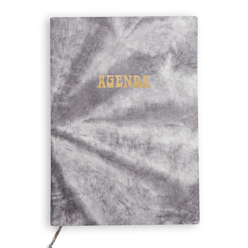 Medium Slim Velvet Agenda
