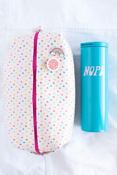 Tiny Hearts Dopp Kit