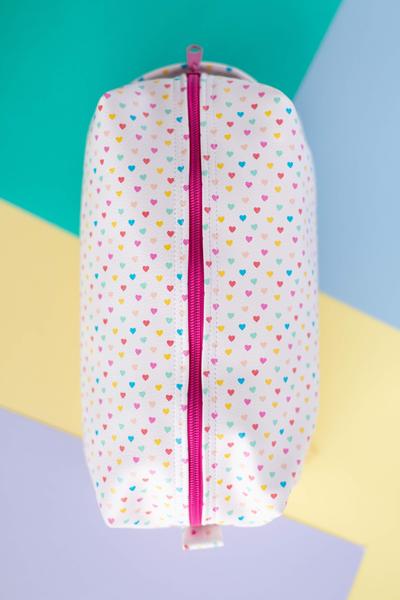 Tiny Hearts Dopp Kit