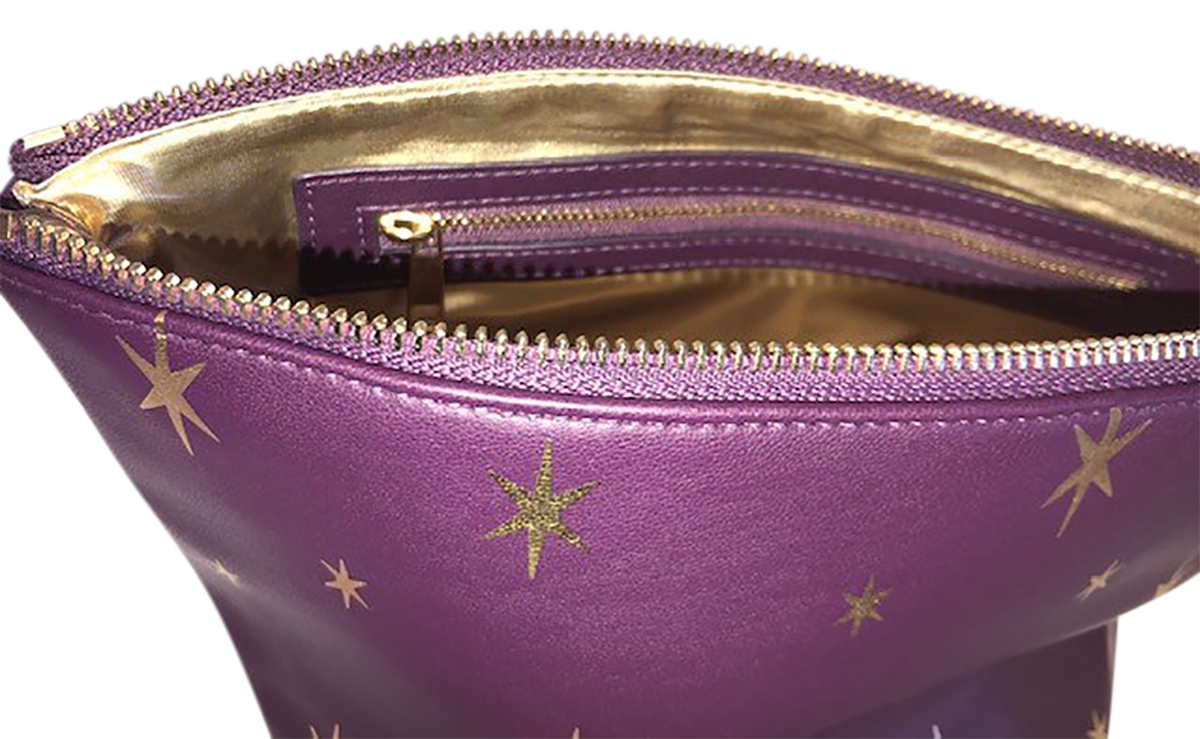 Luxe Zip Top Triangle Bag