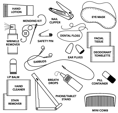 Navy Travel Kit
