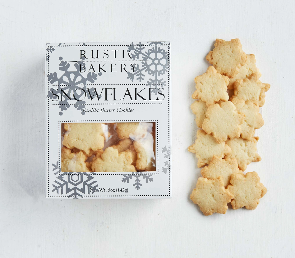 Vanilla Snowflakes Cookies