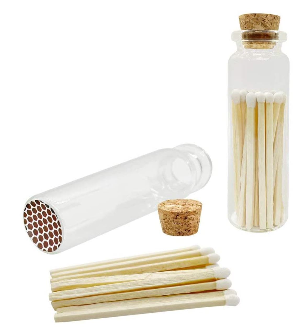 Matches in Matchstick Jar
