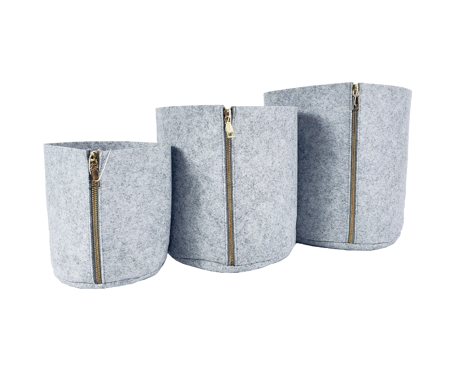 Zipper Storage Bin