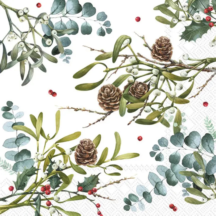 Branches All Over Christmas Napkins